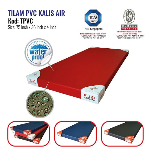 Tilam Kalis  Air  PVC Waterproof PVC Mattress Pembekal 